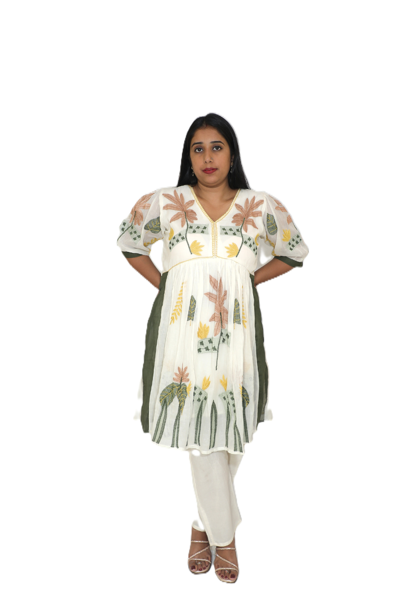 Of-White | Cotton Co-ord Set