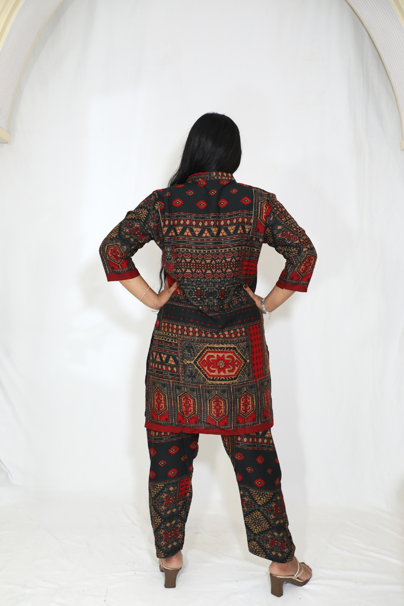 Multi Color Co-ord Set