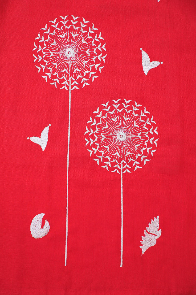 Vatican Thread Work | Maroon Co-ord Set