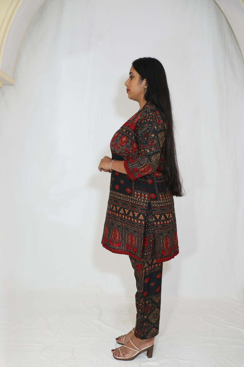 Multi Color Co-ord Set