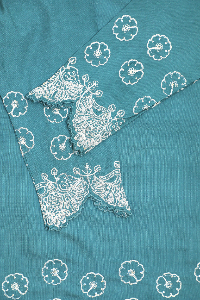 Nikuberry Aqua Blue Co-ord Set-2