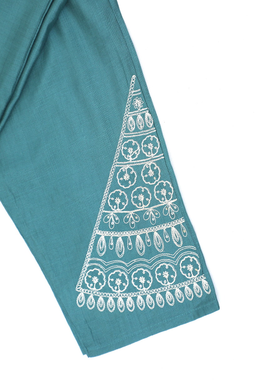 Nikuberry Aqua Blue Co-ord Set-6